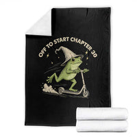 30th Birthday Frog Throw Blanket Off To Start Chapter 30