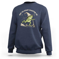 30th Birthday Frog Sweatshirt Off To Start Chapter 30