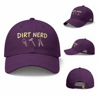 Dirt Nerd Baseball Cap Funny Gardening Lover Gardener