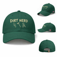 Dirt Nerd Baseball Cap Funny Gardening Lover Gardener