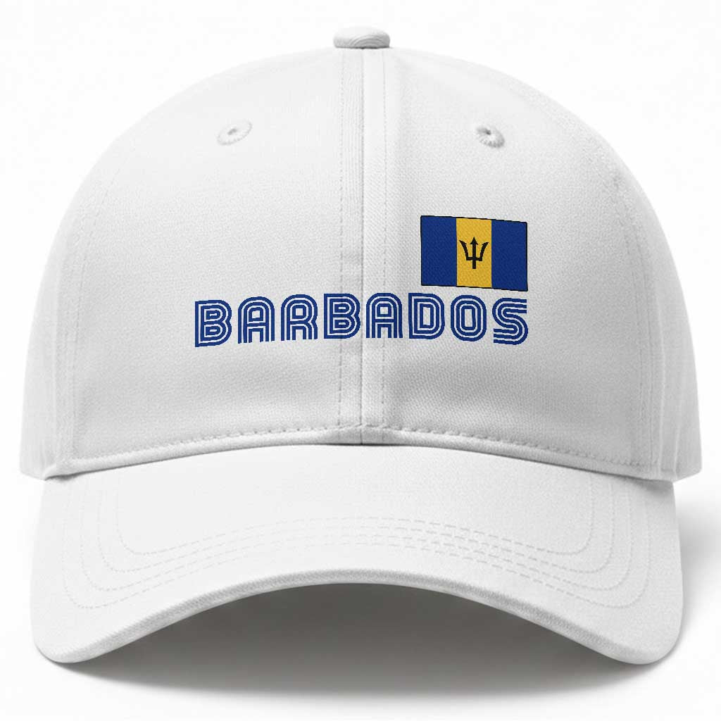 Retro Barbados Baseball Cap Vintage Barbadian Souvenir Caribbean Island Pride Heritage Gift