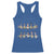 Goose Christmas Racerback Tank Top Funny Xmas Lights