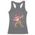 Funny Christmas Racerback Tank Top Dabbing Santa Boys Girls Men Xmas Dab Kid