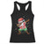 Christmas Hawaiian Racerback Tank Top Afro African Dabbing Santa Xmas Dab Girls Boys Kids