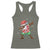 Christmas Hawaiian Racerback Tank Top Afro African Dabbing Santa Xmas Dab Girls Boys Kids