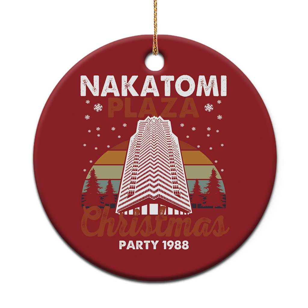 Nakatomi Plaza Party 1988 Christmas Ornament Xmas Gift - Wonder Print Shop