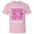 In October We Wear Pink T Shirt Ghost Breast Cancer Is Boo Sheet - Wonder Print Shop