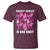 In October We Wear Pink T Shirt Ghost Breast Cancer Is Boo Sheet - Wonder Print Shop