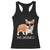 Incorgnito Funny Welsh Corgi Owner Dog Lover Racerback Tank Top