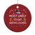 Funny Christmas Ornament Most Likely To Eat Santas Cookies - Wonder Print Shop