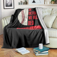 Red October Phillies Throw Blanket Retro Philadelphia Baseball Fan - Wonder Print Shop