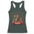 Western Christmas Racerback Tank Top Howdy Country Christmas Horse Xmas Cheer