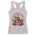 Western Christmas Racerback Tank Top Howdy Country Christmas Horse Xmas Cheer