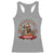 Western Christmas Racerback Tank Top Howdy Country Christmas Horse Xmas Cheer