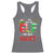 Funny Christmas Racerback Tank Top I'm Not An Elf Just Short Xmas