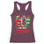 Funny Christmas Racerback Tank Top I'm Not An Elf Just Short Xmas