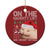 Funny Cat Christmas Ornament On The Naughty List And I Regret Nothing Meme Ugly Xmas - Wonder Print Shop