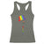 LGBTQ Christmas Racerback Tank Top Rainbow Gay Pride Holiday Snowman