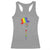 LGBTQ Christmas Racerback Tank Top Rainbow Gay Pride Holiday Snowman