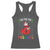 LGBTQ Christmas Racerback Tank Top Ho Ho Ho Mosexual Slay Santa LGBT Rainbow Pun Gay Pride