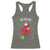 LGBTQ Christmas Racerback Tank Top Ho Ho Ho Mosexual Slay Santa LGBT Rainbow Pun Gay Pride