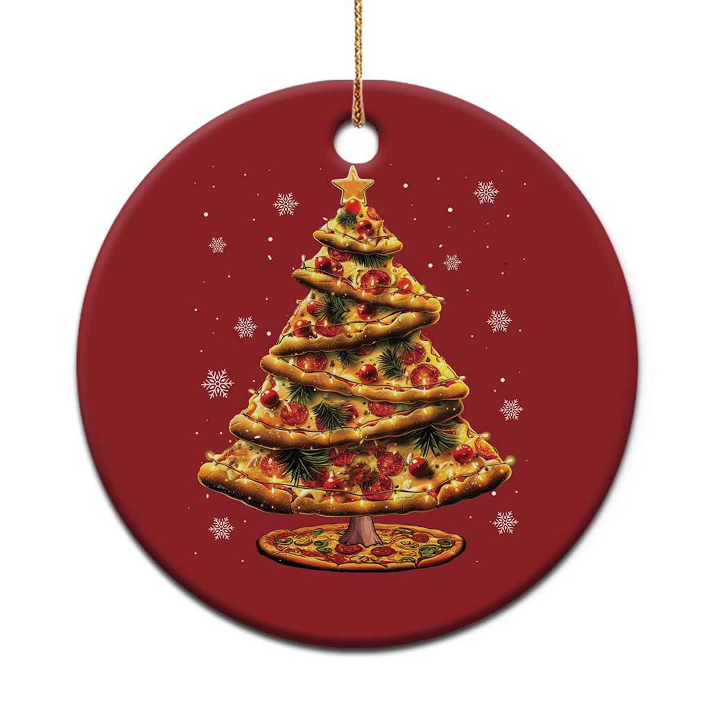 Pizza Xmas Tree Christmas Ornament Xmas Gifts Kids - Wonder Print Shop