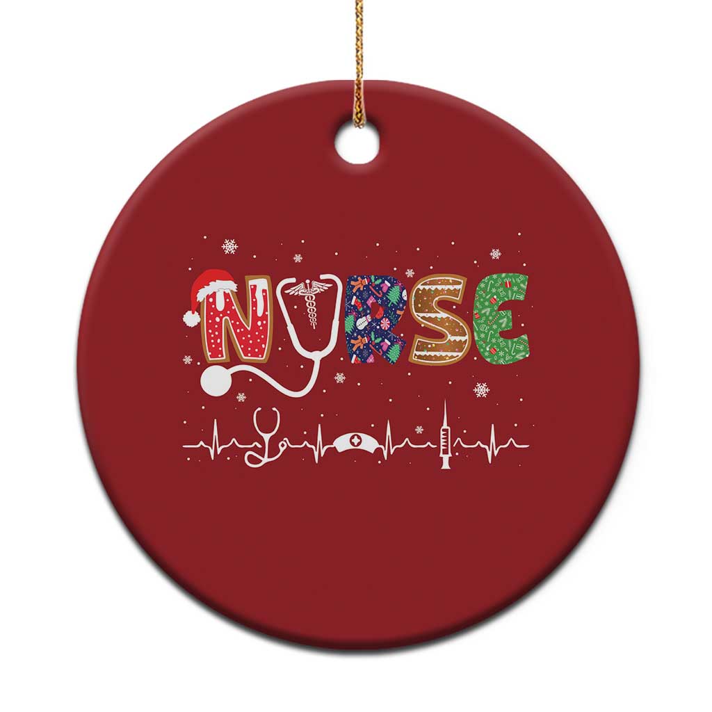 Nurse Xmas Christmas Ornament Nursing RN LPN NP Nicu Xmas Gift - Wonder Print Shop