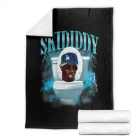 Funny Diddy Throw Blanket Diddy Skibidi Toilet Bootleg Meme - Wonder Print Shop
