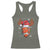 Christmas Football Racerback Tank Top For Men Boys Santa Sports Player