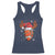 Christmas Football Racerback Tank Top For Men Boys Santa Sports Player