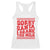 Christmas Baby Racerback Tank Top Sorry Santa I Drank The Milk Groovy