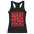 Christmas Baby Racerback Tank Top Sorry Santa I've Been Feral Toddler Kids