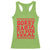 Christmas Baby Racerback Tank Top Sorry Santa I've Been Feral Toddler Kids