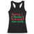 Christmas Baby Racerback Tank Top Funny Sorry Santa I Drank The Milk