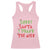 Christmas Baby Racerback Tank Top Sorry Santa I Drank The Milk Santa Hat