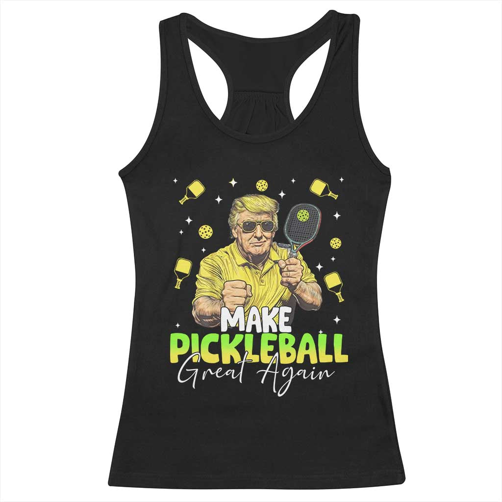 Pickleball Racerback Tank Top Funny Pickle Ball Lovers