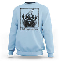 Vintage Raccoon Sweatshirt Retro Silly Trash Panda Meme - Wonder Print Shop