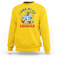 Subtle Abolish ICE Sweatshirt Vintage I Like My Ice Crushed
