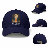 Launch To The Moon Mission Baseball Cap