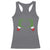 Christmas Skeleton Heart Hands Racerback Tank Top