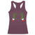 Christmas Skeleton Heart Hands Racerback Tank Top