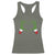 Christmas Skeleton Heart Hands Racerback Tank Top