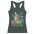 Dinosaur Christmas Racerback Tank Top Tree Lights Xmas Boys Men