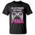 In October We Wear Pink Breast Cancer Awareness T Shirt Pink Ribbon Gaming Kids Boys Youth Video Game - Wonder Print Shop