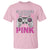 In October We Wear Pink Breast Cancer Awareness T Shirt Pink Ribbon Gaming Kids Boys Youth Video Game - Wonder Print Shop