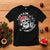 Pirate Christmas T Shirt Skull Skeleton Lights Pirates Caribbean Cruise - Wonder Print Shop