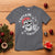 Pirate Christmas T Shirt Skull Skeleton Lights Pirates Caribbean Cruise - Wonder Print Shop