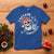 Pirate Christmas T Shirt Skull Skeleton Lights Pirates Caribbean Cruise - Wonder Print Shop