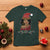 Black Santa African American Christmas T Shirt Sassy Afro Queen Black Woman - Wonder Print Shop