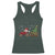 Tractor Christmas Racerback Tank Top Tree Lights Farmer Xmas Gift for Tractor Drivers